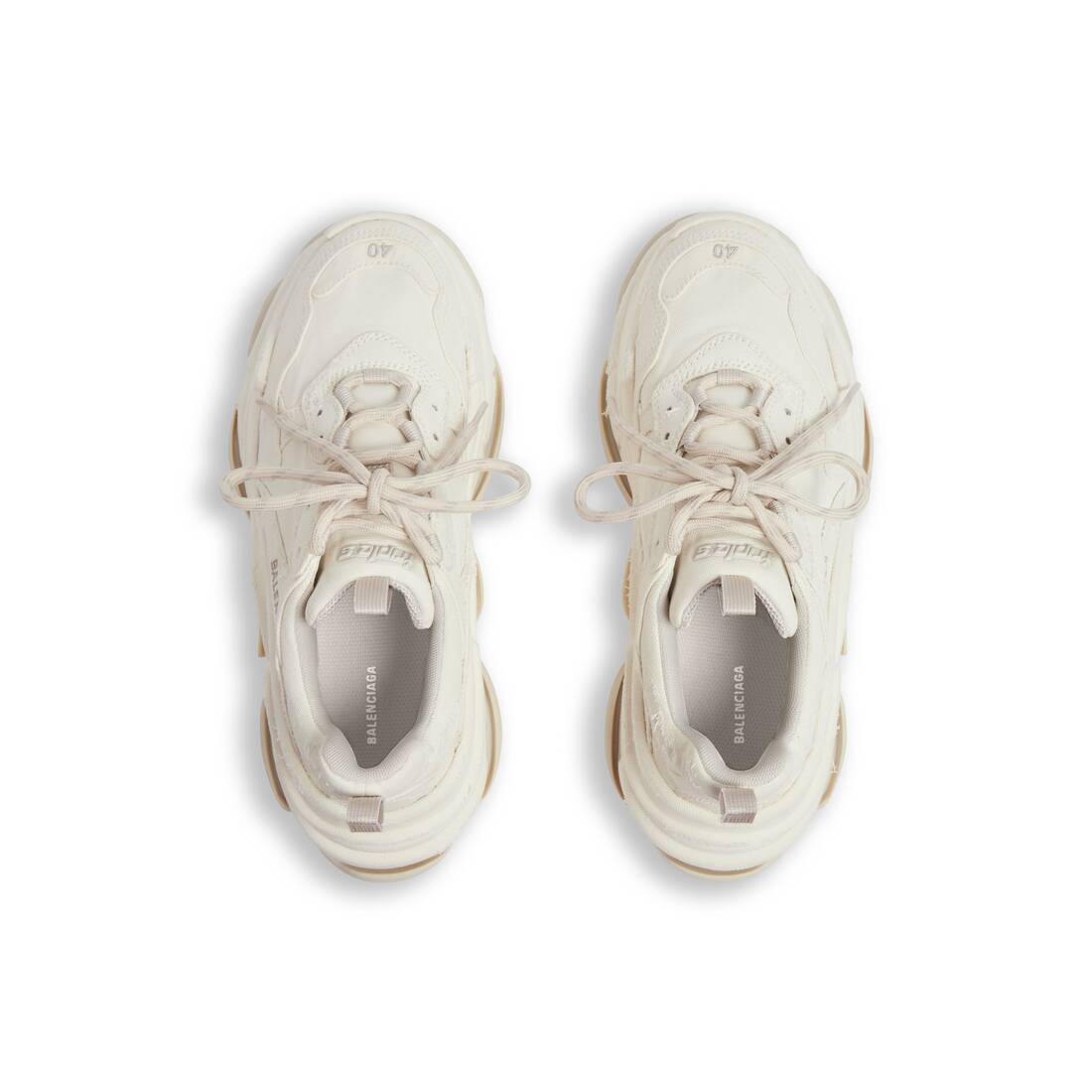 Women’s Triple S Sneaker  in Beige - Image 6